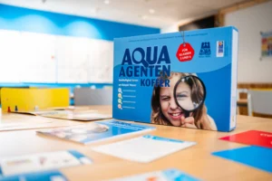 Mit dem AQUA-AGENTEN-Koffer Wasserwissen spielerisch vermitteln 2 AQUA-AGENTEN-Koffer OOWV - Niedersachsen Wasser