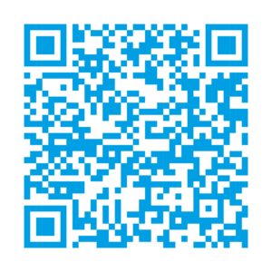 QR-Code - einfach Heimat Karte - Flasche auffüllen in blau