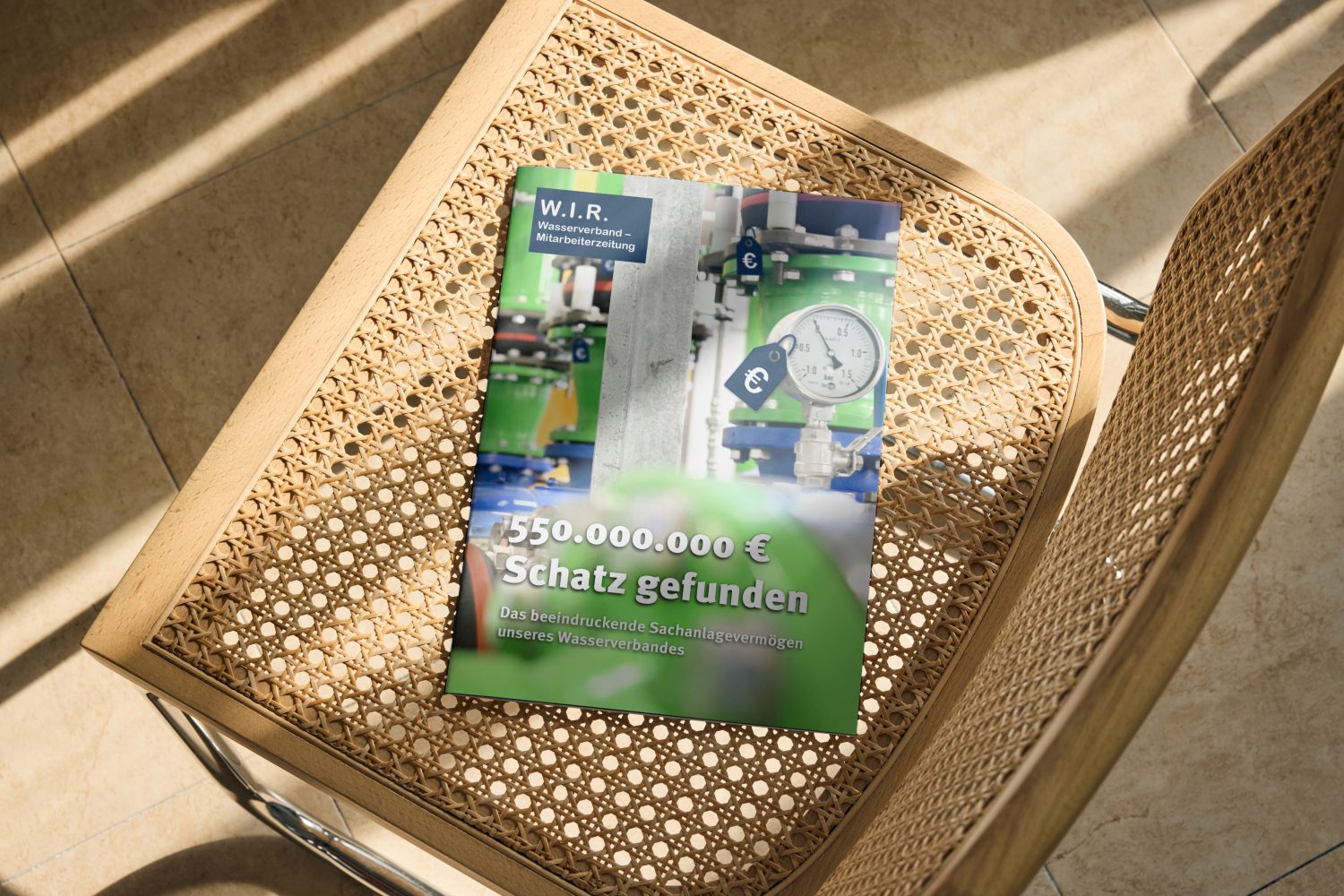 Leistung Publikation 4 Wasserverband – Mitarbeiterzeitung