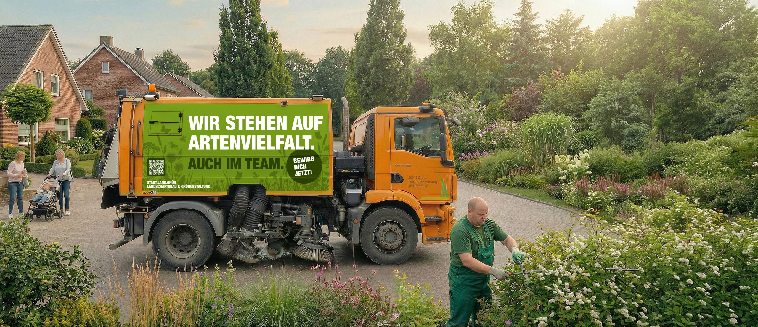 Leistung Arbeitgebermarke 10 Wir stehen auf Artenvielfalt – Verkehrsmittelwerbung
